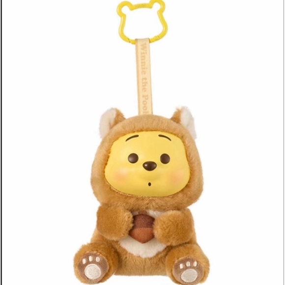 Disney/Miniso WINNIE Series Plush Pendant "Squirrel" - Picture 1 of 12